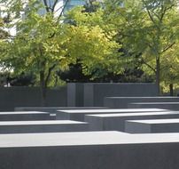 stone commemorative monument to the Holocaust memorial
