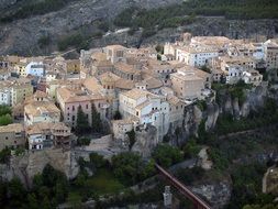 panoramic city view, spain