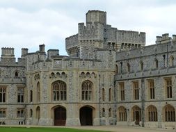 Architecture of Windsor Castle in London