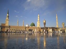 Religion mosque in Saudi Arabia