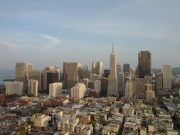 Cityscape of San Francisco of California