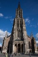 Construction on Ulm Cathedral began in 1377