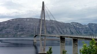 Helgeland Bridge is a bridge in Norway