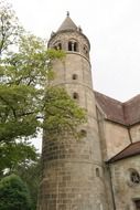 The monastery at Lorch was founded by Frederick I of Swabia in 1102