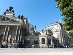 Ancient architecture in Dresden