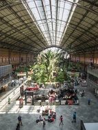 Train station in Madrid