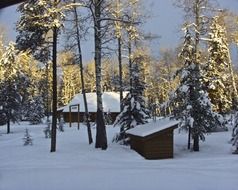 ranch buildings