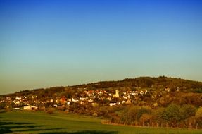 view of the village in Germany
