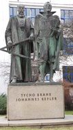 Monument to the Kepler in Prague
