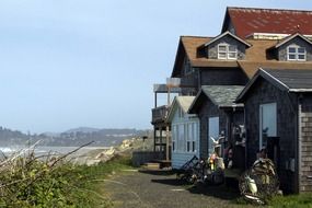 fisher house and shoreline