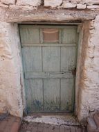 old wooden door to the dungeon