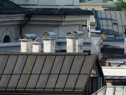 the rooftops of Salzburg, Austria