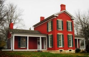 Landscape of blair dunning house