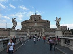 bridge ponte sant angelo