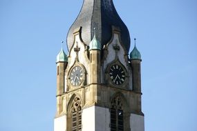 church tower in Heidelberg