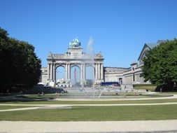 Picture of monument in brussels