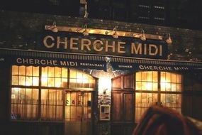 Cherche Midi Restaurant manhattan at night