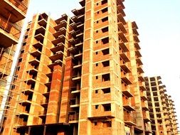orange real estate building