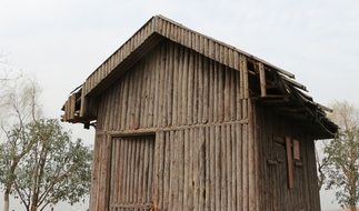 brown wooden house