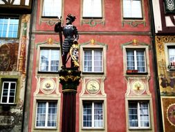 old town fountain