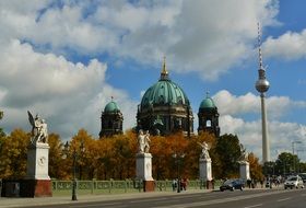 Landscape of berlin cathedral