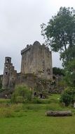 Old castle in the Ireland