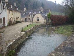 creek near the house