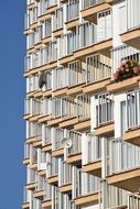 building balcony window view