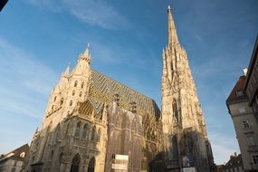 architecture, church in Vienna, Austria