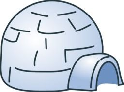 snow hut igloo
