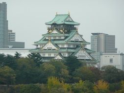 city ​​architecture in japan