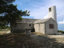 veli losinj church in Croatia