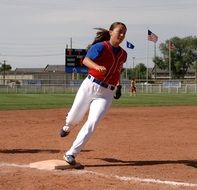 baseball softball female