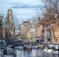 cityscape of brooklyn in new york city