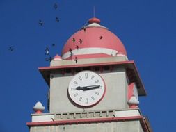 clock tower of Karnataka university, India