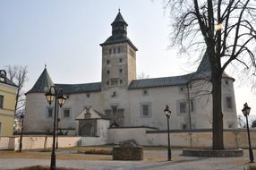 historic renaissance castle in Slovakia