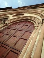 Door of medieval church