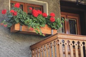 chalet balcony