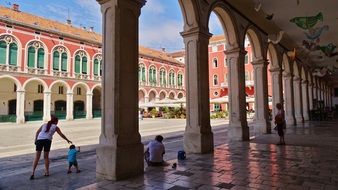 historically building in Split