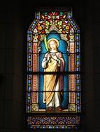 Stained glass in Basilica