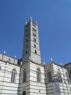 siena tuscany duomo medieval tower