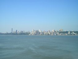 city skyline of Bombay India