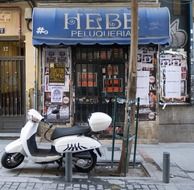 small shop on a city street