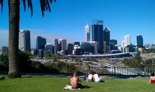 city park in Perth, West Australia