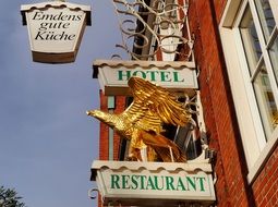 hotel emden signboard