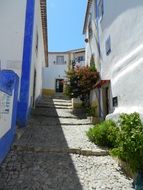 A small street in Obidushe, Portugal