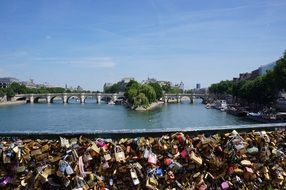 Love Locks france Bridge