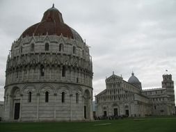 palace and green gas in Italy