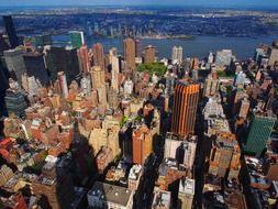 new york, empire state building, manhattan