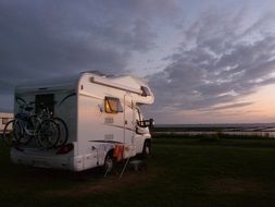 mobile home camping